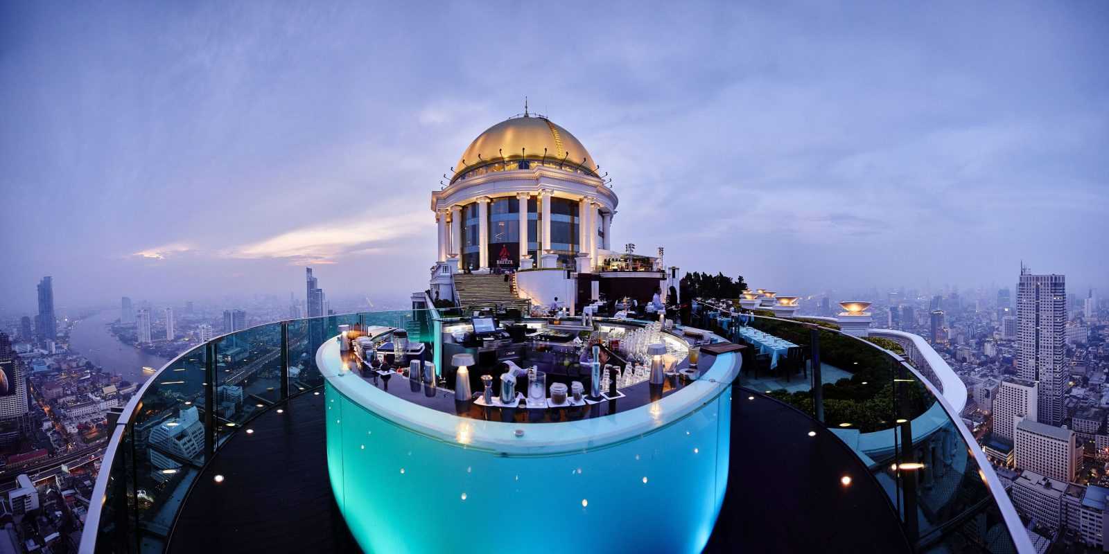 Rooftop Sky Bar Lebua à Bangkok - 3