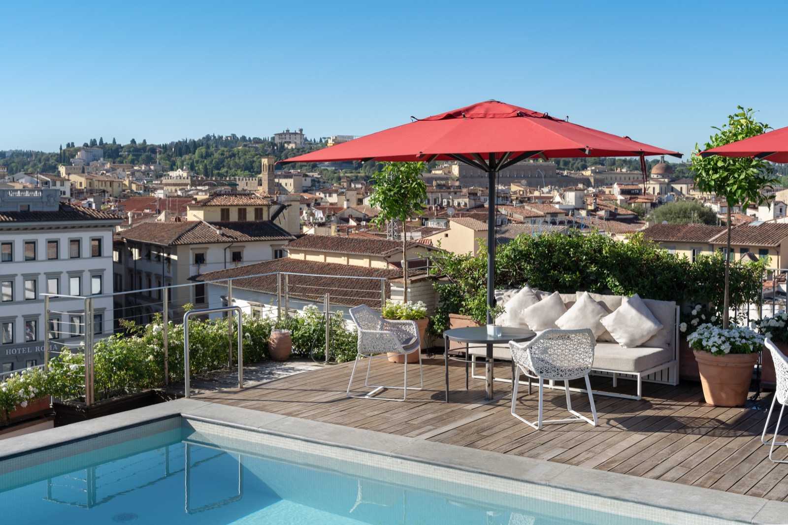 Rooftop Grand Hotel Minerva Rooftop Bar à Florence - 2