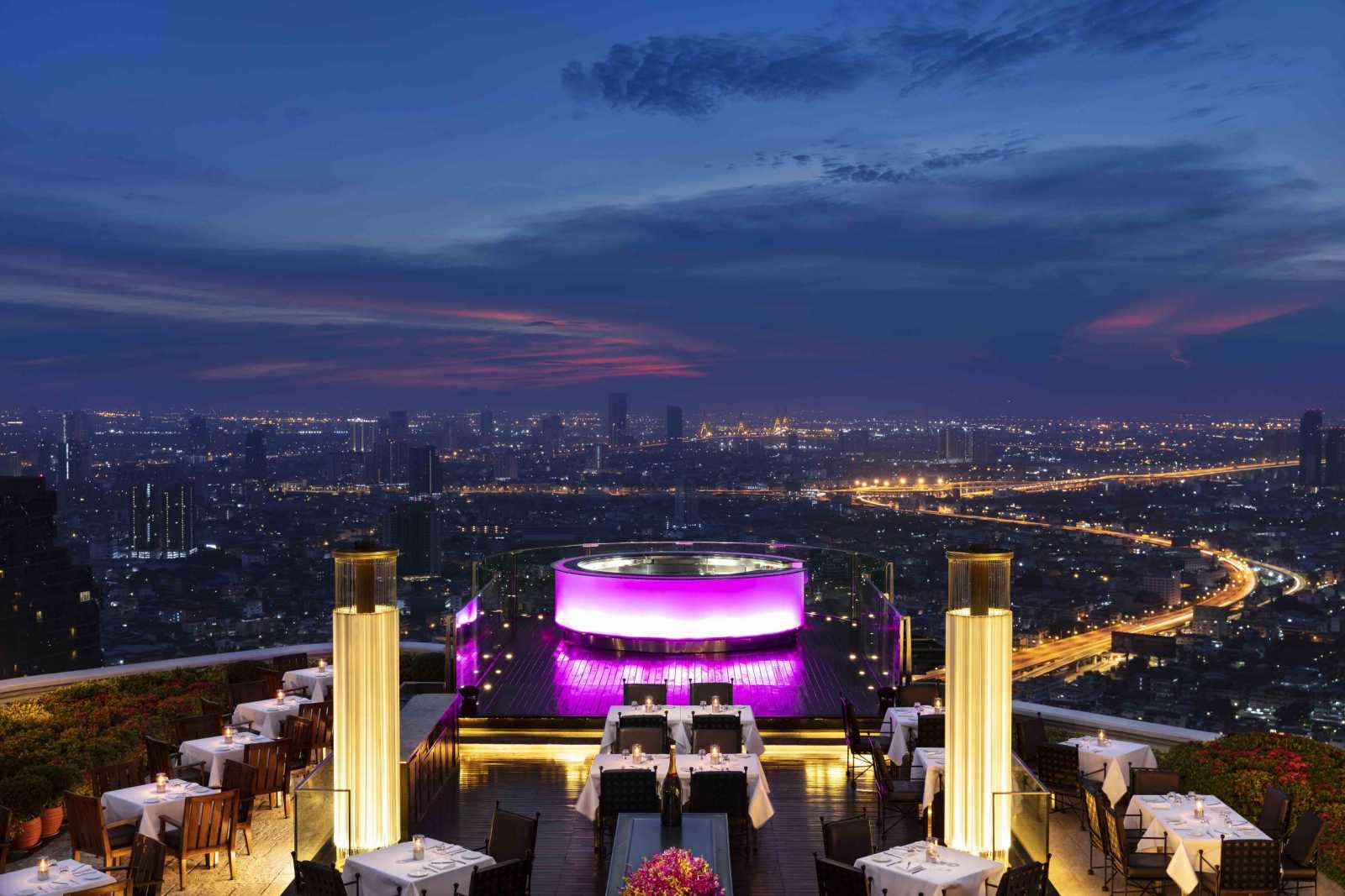 Rooftop Sky Bar Lebua à Bangkok