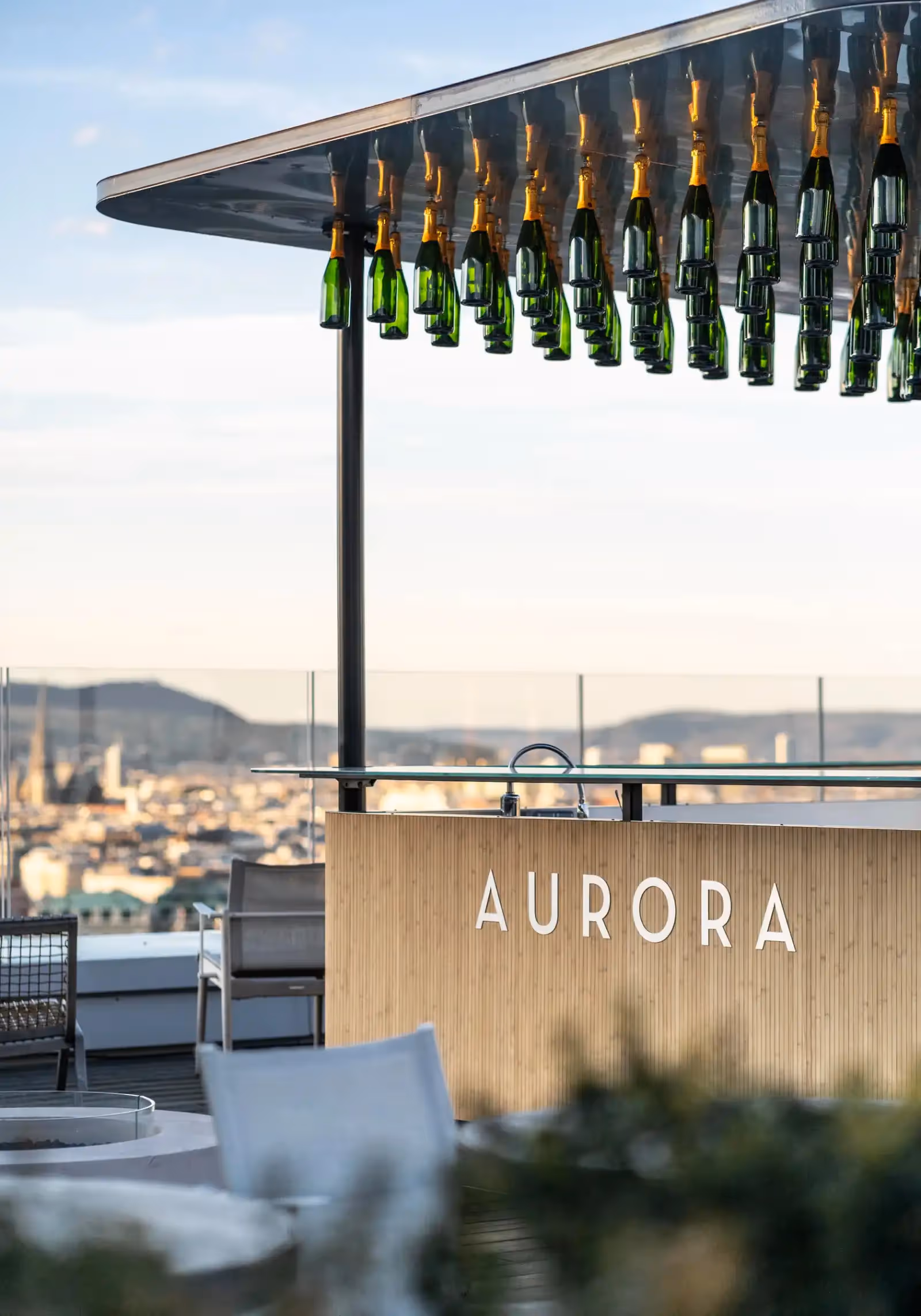 Aurora Rooftop Bar à Vienne - 4