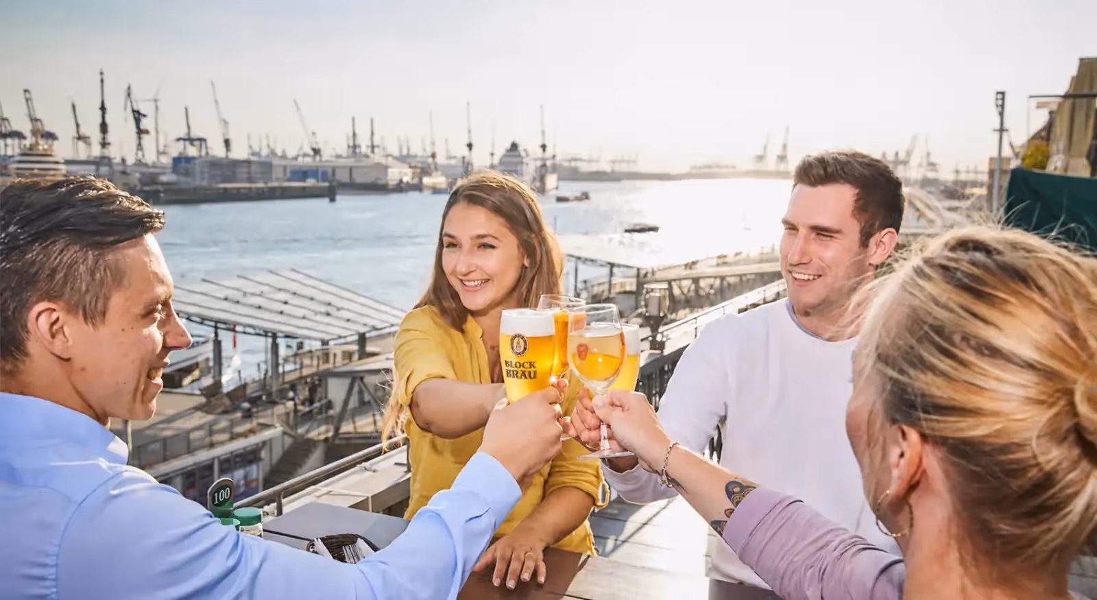 Rooftop BLOCKBRÄU à Hambourg - 1