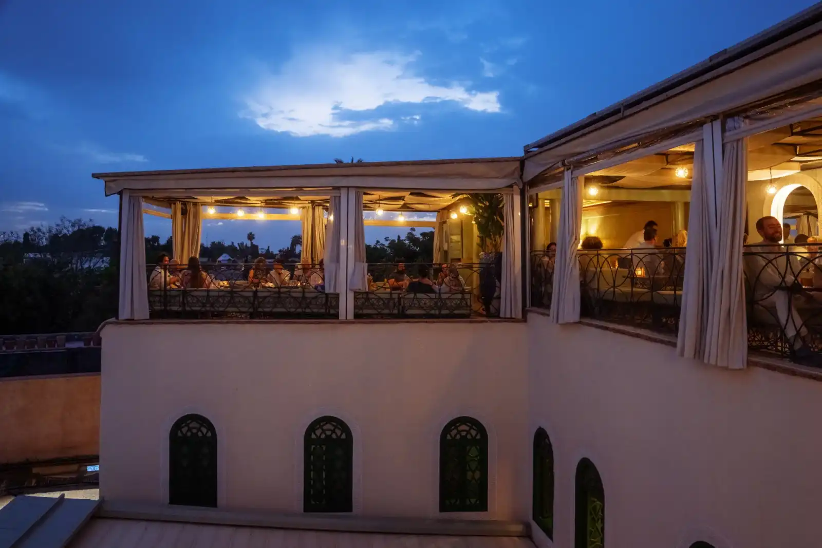 Rooftop Café Arabe à Marrakech - 2