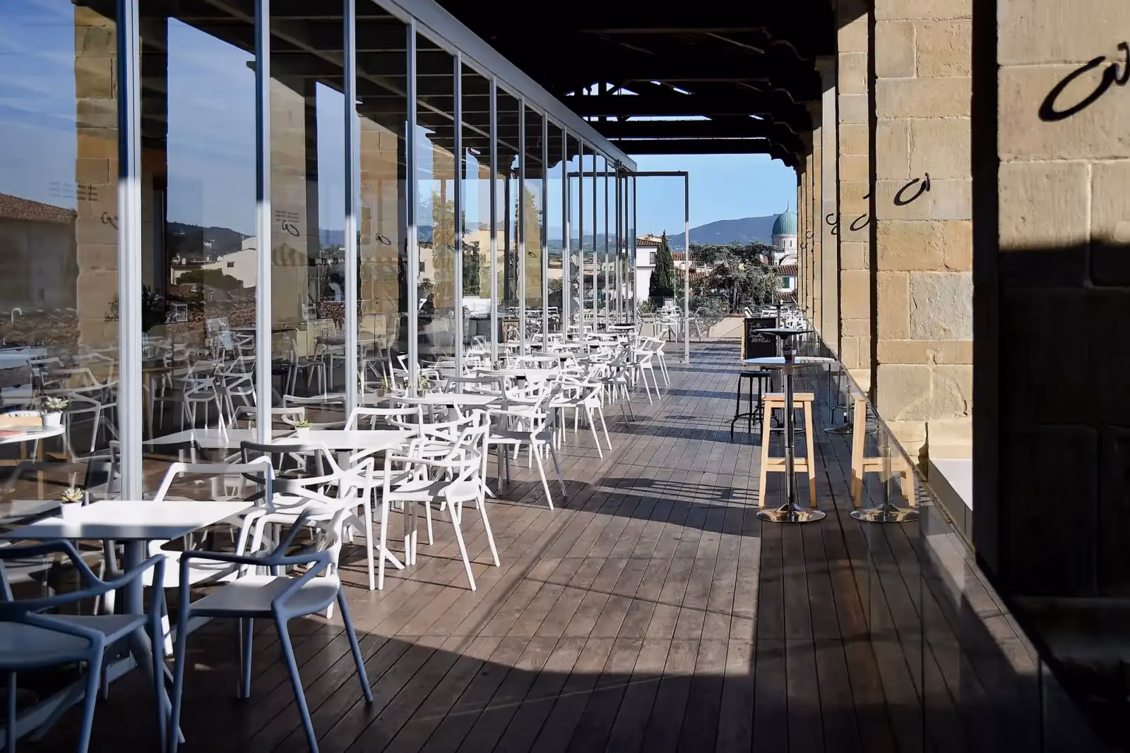 Rooftop Caffè del Verone à Florence - 1