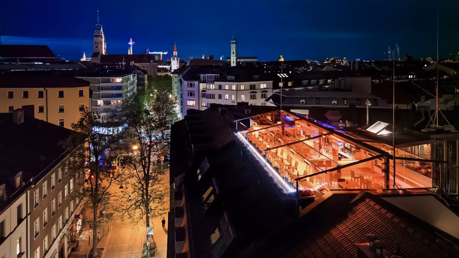 Rooftop Dachterrasse Deutsche Eiche à Munich - 3