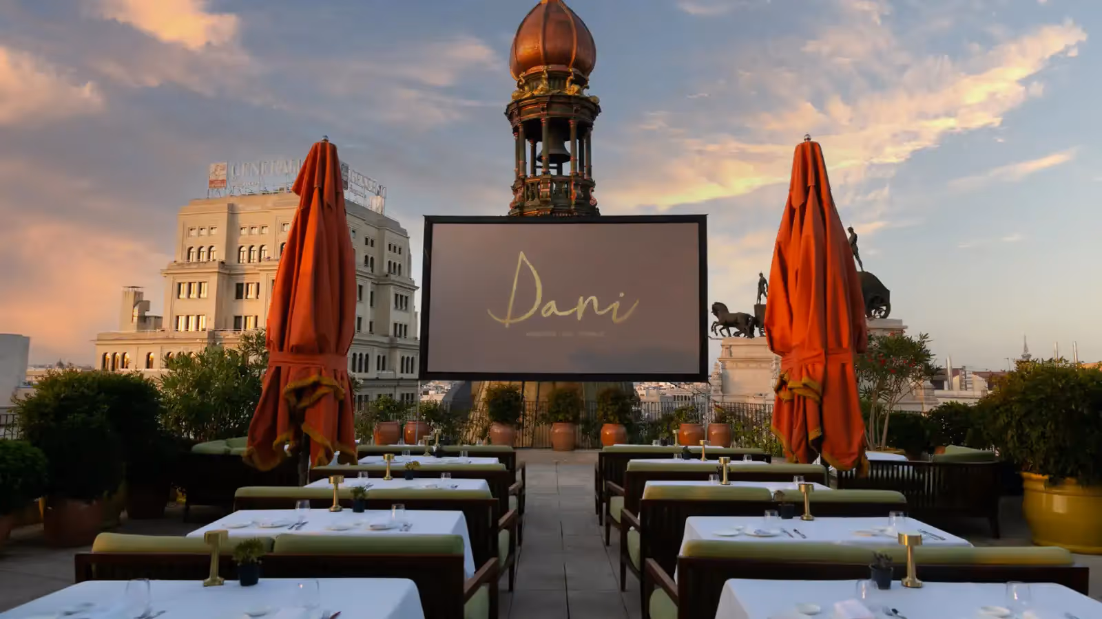 Rooftop Dani Brasserie à Madrid - 1
