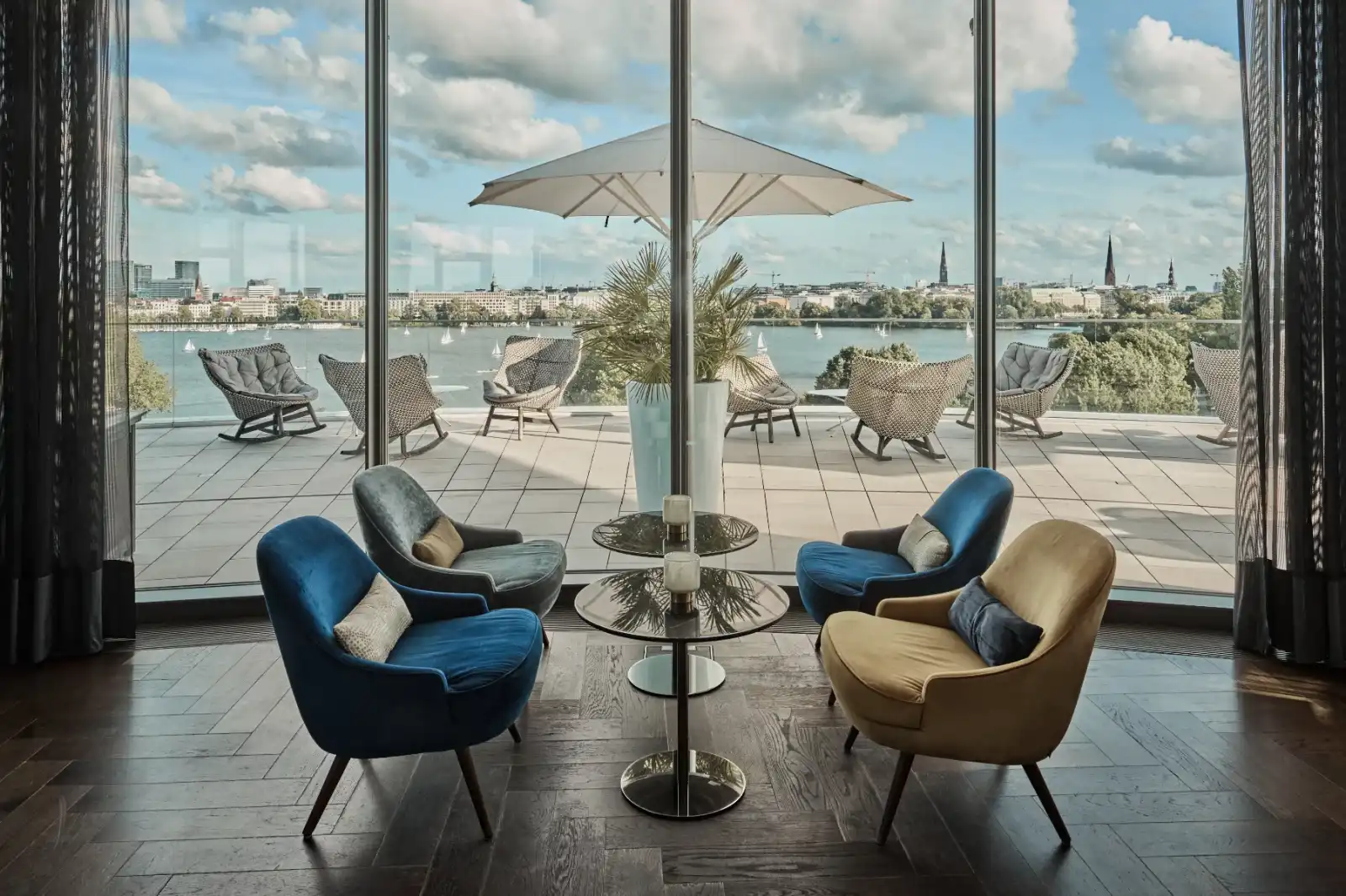 Rooftop Fontenay Bar à Hambourg - 1