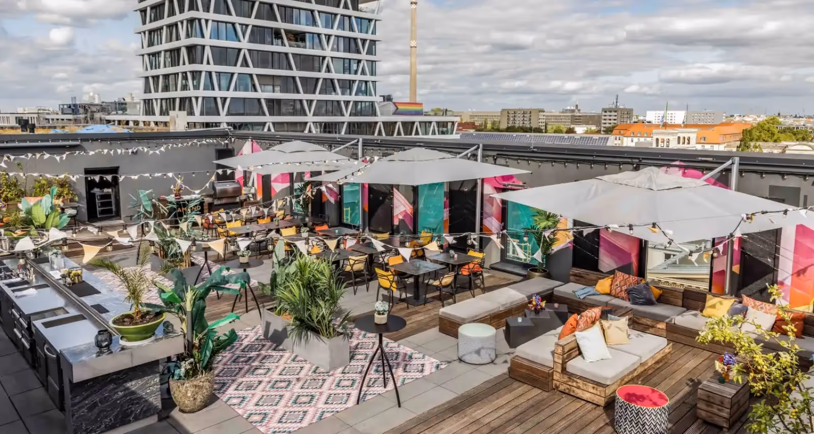Grand Central Rooftop Bar à Berlin - 1