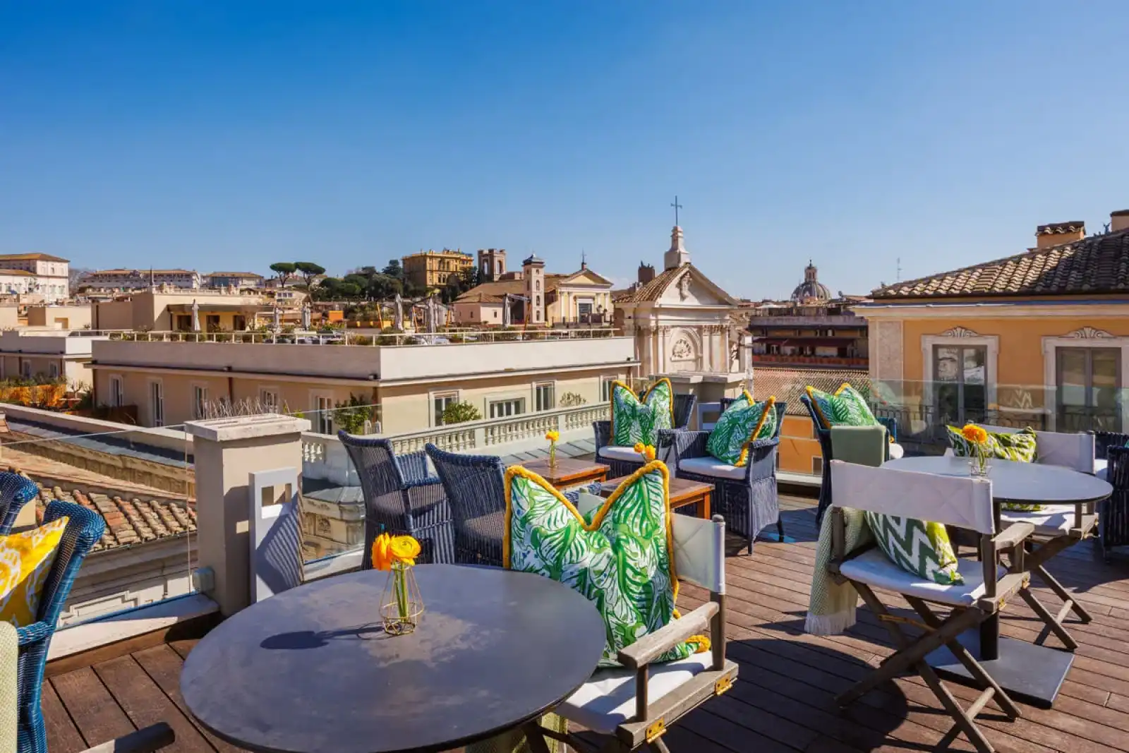 Jim's Rooftop Bar à Rome - 2