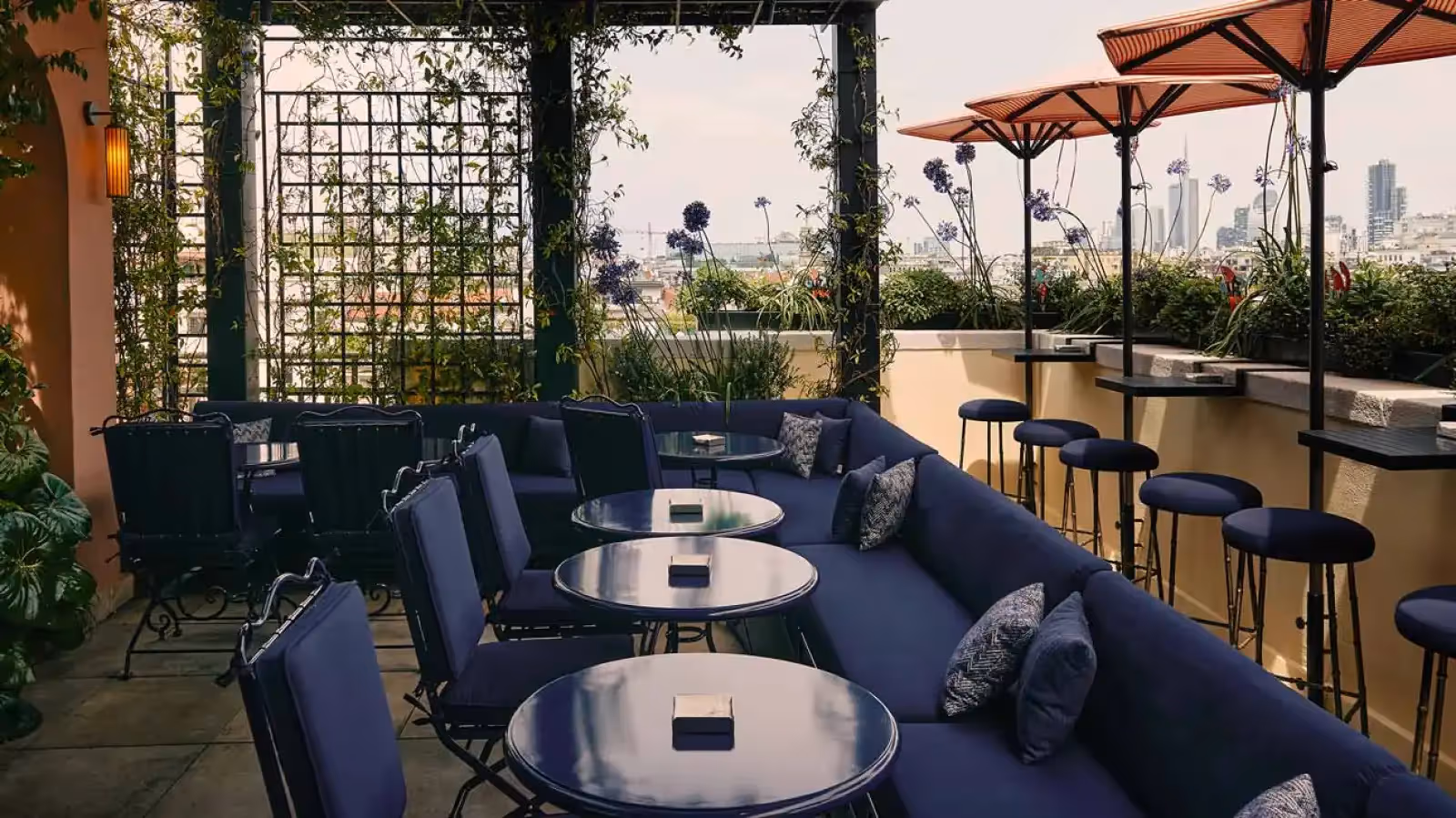 Rooftop Langosteria Ally's Bar à Milan - 1