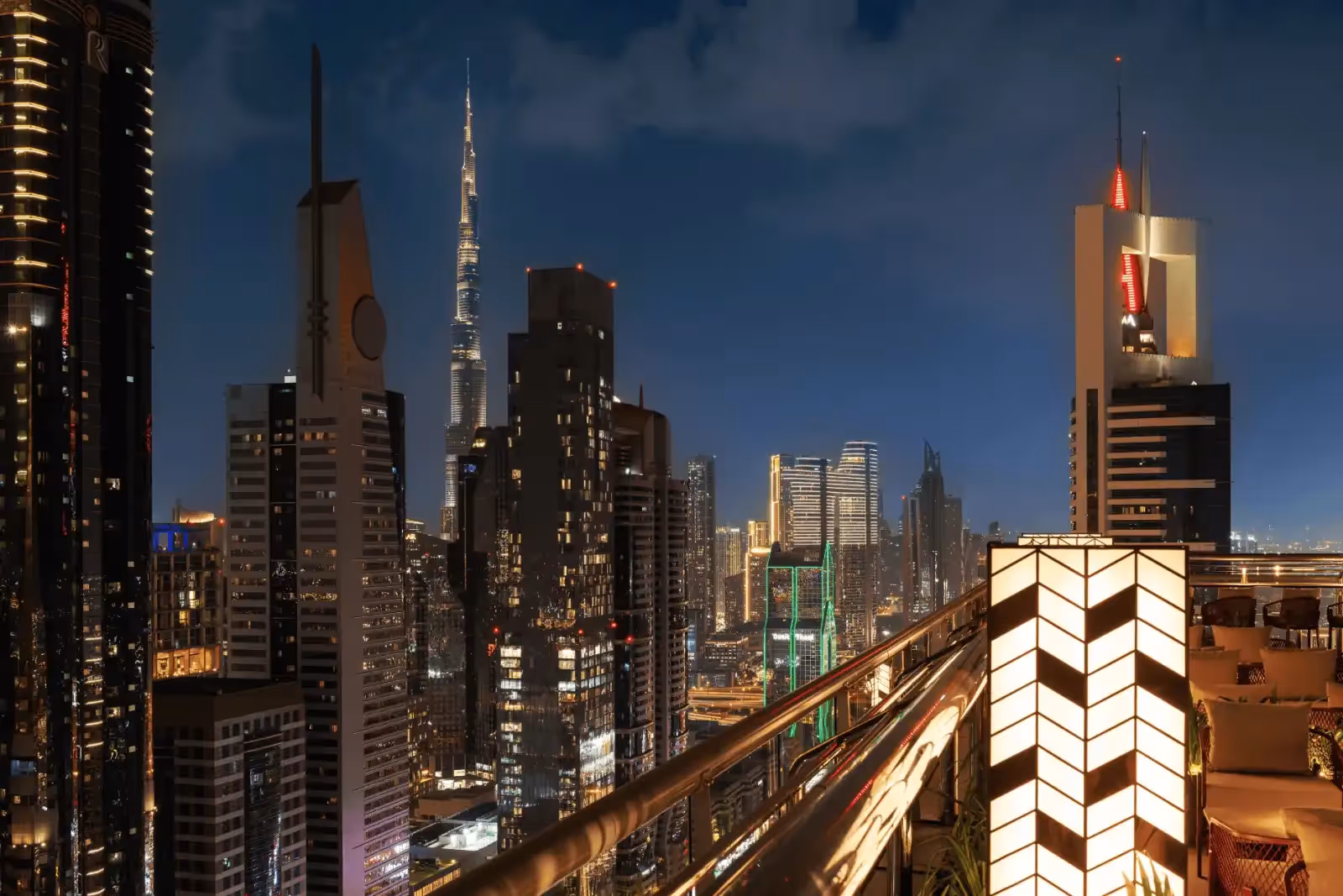 Rooftop Level 43 Sky Lounge à Dubaï - 1
