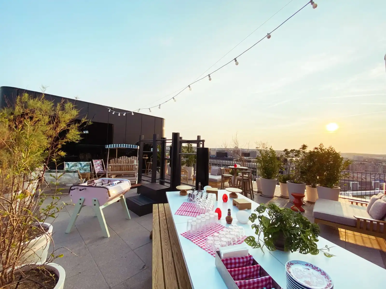 Rooftop Mama Shelter Paris West à Paris