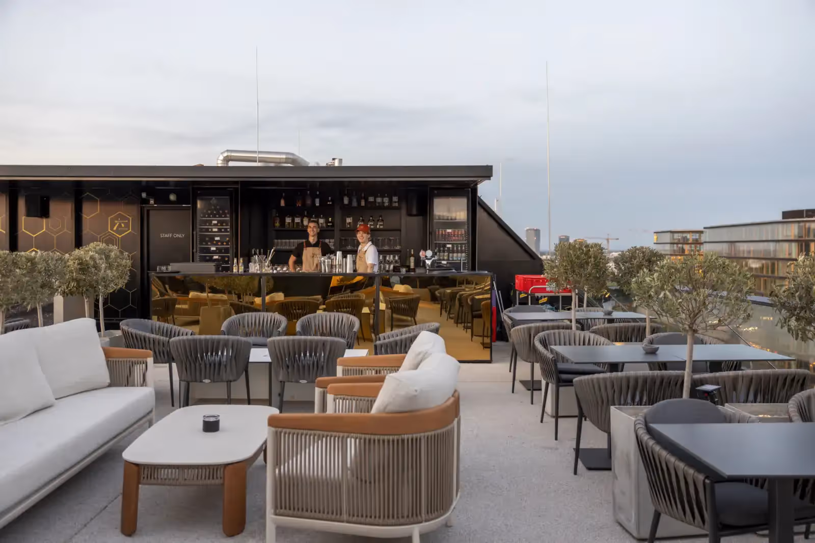 MOOONS Rooftop Bar à Vienne - 1