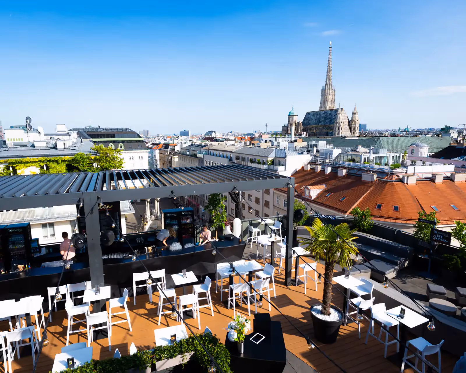 Rooftop ORGANICS Sky Garden à Vienne - 1