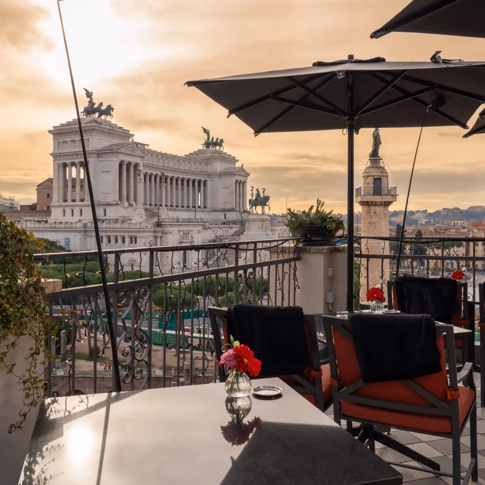 Rooftop Oro Bistrot à Rome - 1