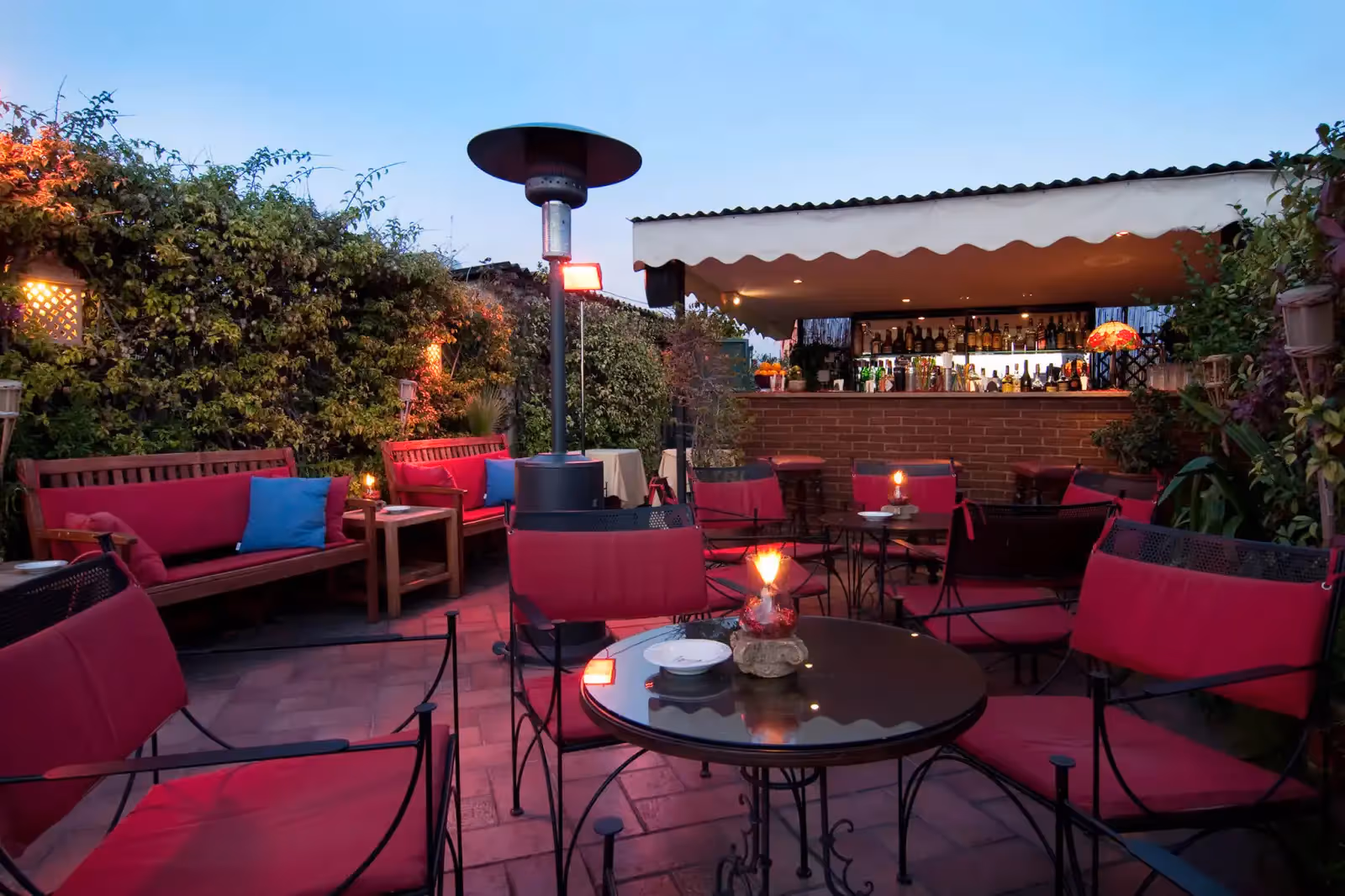 Rooftop Roof Garden Hotel Forum à Rome - 4
