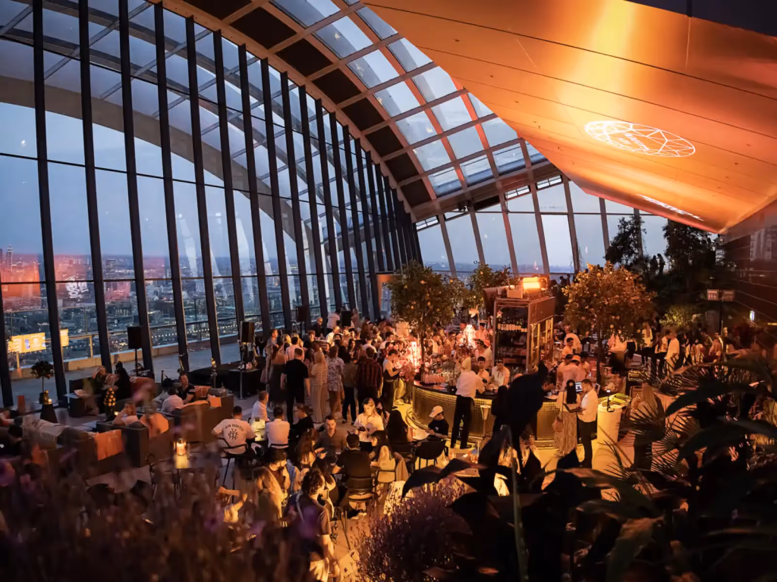 Rooftop Sky Garden à Londres - 2