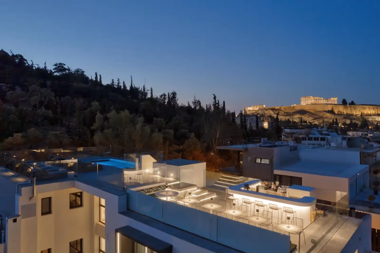 Rooftop Neoma Sky à Athènes - 1