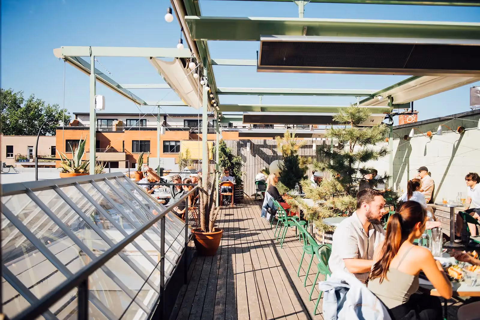Rooftop Taverne Atlantic à Montréal - 1