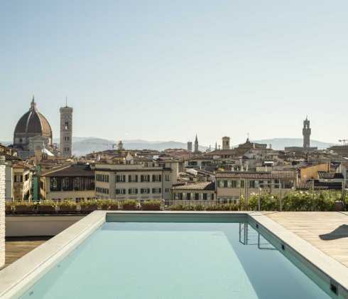 Rooftop Grand Hotel Minerva Rooftop Bar Florence