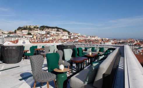 Rooftop Rossio Gastrobar - Altis avenida Hotel Lisbonne