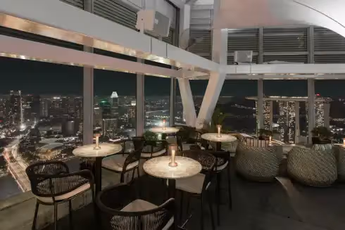 Rooftop Altro Zafferano Singapour
