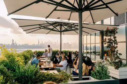 Rooftop Bar Blondeau New-York