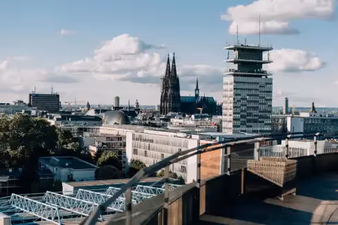 Rooftop Bar Botanik Cologne