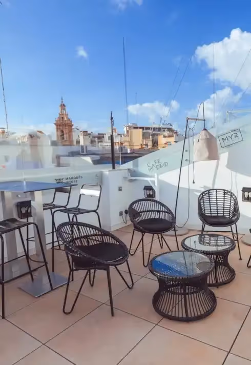 Café Madrid Rooftop Valence