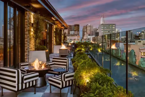 Rooftop Charmaine's San Francisco