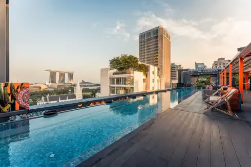 Rooftop El Chido Singapour