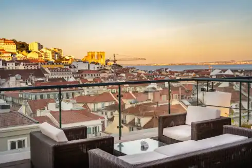 Entretanto Rooftop Bar Lisbonne