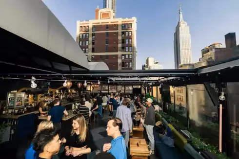 Rooftop Magic Hour New-York