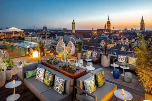 Rooftop Mahjong Roof Garden Munich