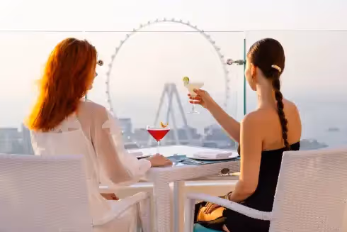 Rooftop Pure Sky Lounge Dubaï