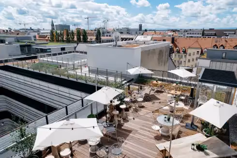 Ruby Rosi Rooftop Garden Munich