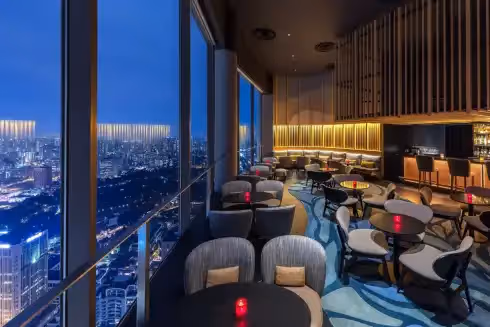 Rooftop SKAI Bar Singapour