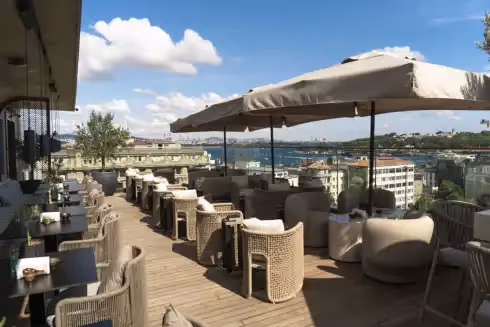 Rooftop The Bank Roof Bar Istanbul