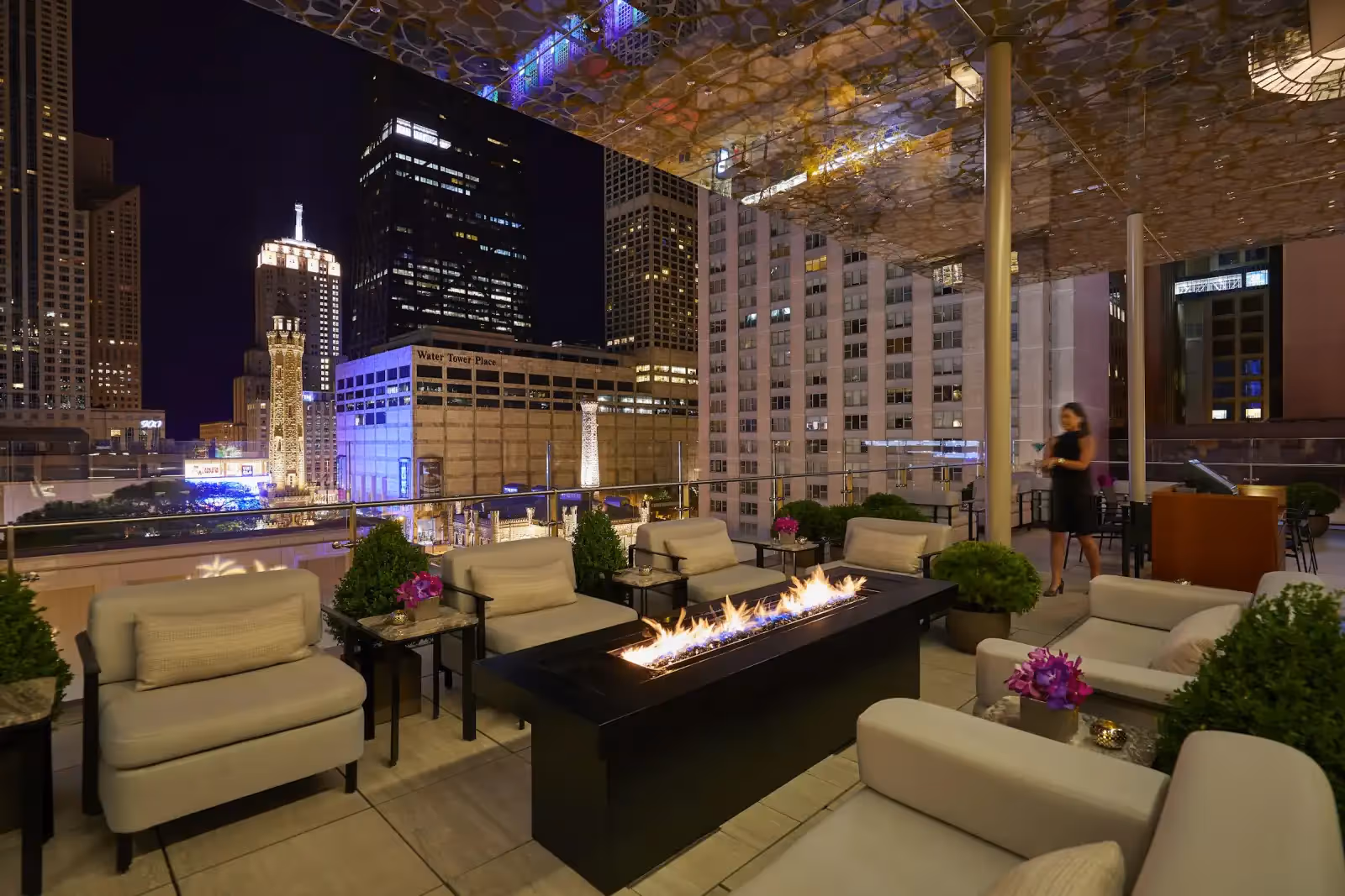 Rooftop Z Bar à Chicago - 2